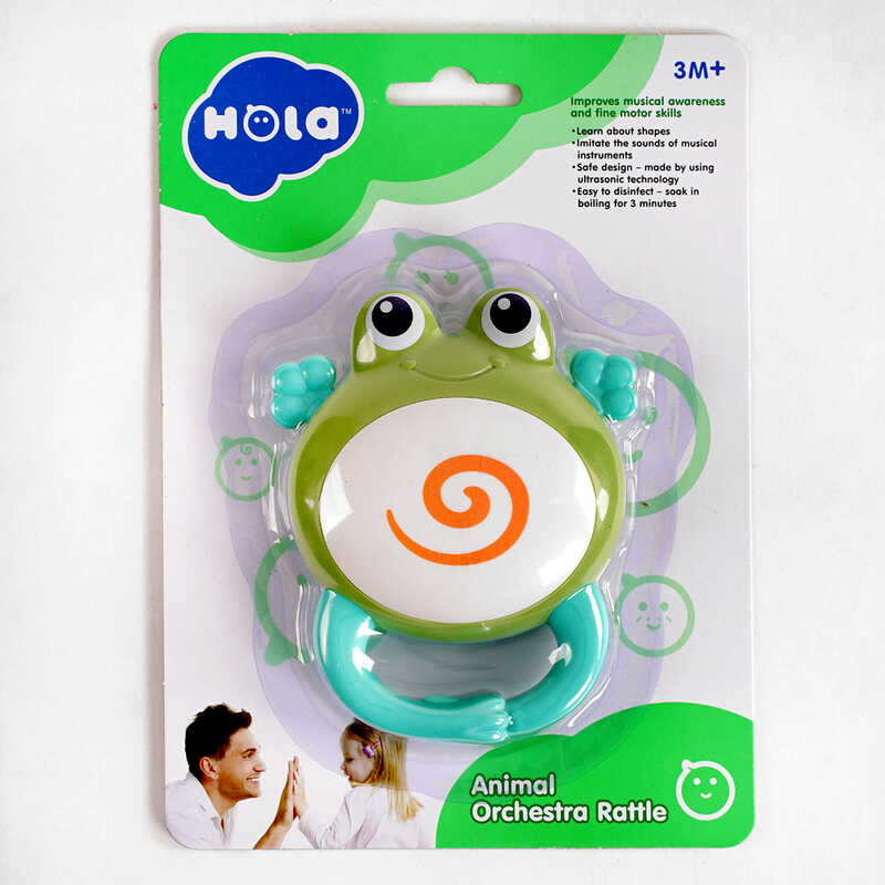 Брязкальце E 318 B-2 (72/2) “Hola”, “Жабеня“, на листі