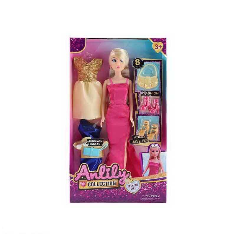 Лялька 616052 A (36) висота: 30 см, взуття, аксесуари, знімний одяг, в коробці Лялька 616052 A (36) висота: 30 см, взуття, аксесуари, знімний одяг, в коробці