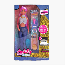 Лялька 616081 C (48) 30 см, аксесуари, прикраси, гребінець, знімне взуття, в коробці