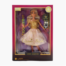 Лялька 616520 (24) висота: 31см, аксесуари, рухомі кінцівки, шарнірні суглоби, прошите волосся, знімний одяг, в коробці