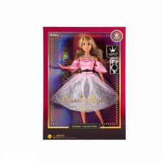 Лялька 616529 (24) висота - 30 см, рухомі кінцівки, шарнірні суглоби, гумова голова, прошите волосся, аксесуари, в коробці