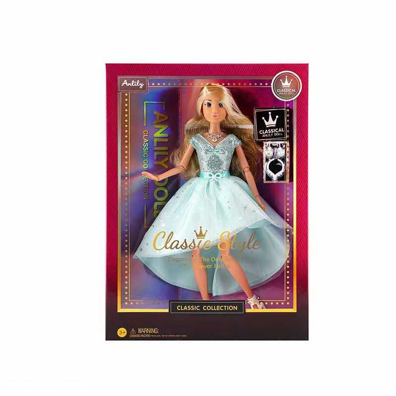 Лялька 616530 (24) висота ляльки - 30 см, шарнірний тип з“єднання суглобів, аксесуари, в коробці