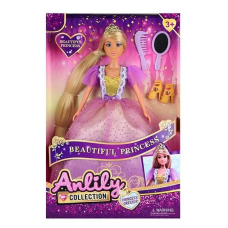 Лялька 616612 (36) висота 30 см, рухомі кінцівки, прошите волосся, аксесуари, знімний одяг, в коробці