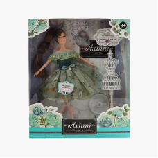 Лялька 6320-9 (48/2) висота: 30 см, шарнірні суглоби, знімний одяг, аксесуари, в коробці