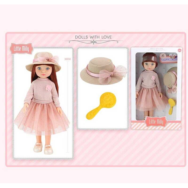 Лялька 91099 B (36) аксесуари, висота 33 см, в коробці