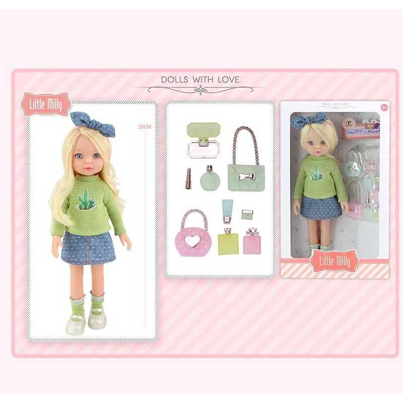 Лялька 91099 H (36) знімний одяг, аксесуари, висота 33 см, в коробці