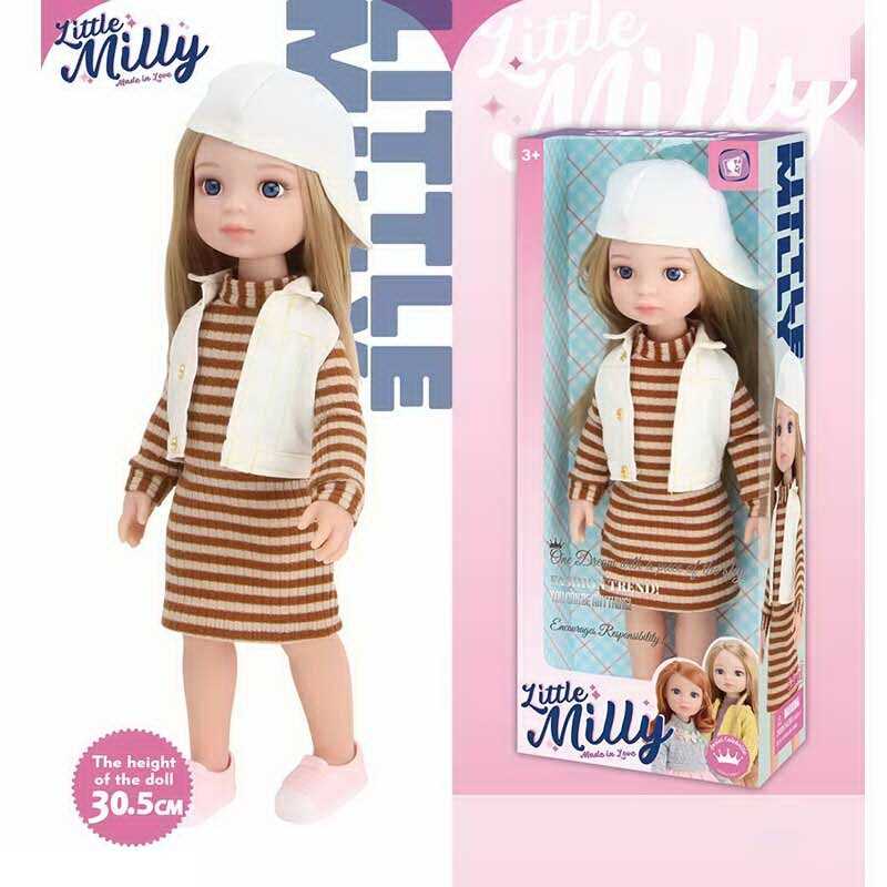 Лялька 92018 C (60/2) знімний одяг, взуття, висота 30 см, в коробці