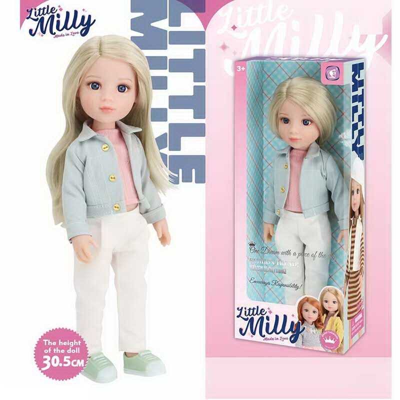 Лялька 92018 D (60/2) знімний одяг, взуття, висота 30 см, в коробці Лялька 92018 D (60/2) знімний одяг, взуття, висота 30 см, в коробці