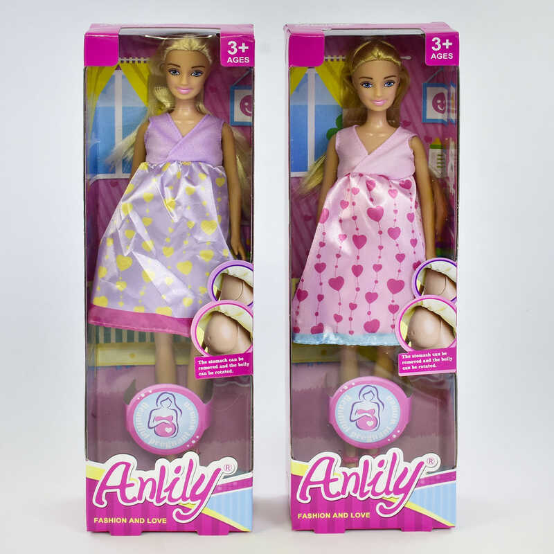 Лялька 99222 (96/2) 2 види, вагітна, в коробці Лялька 99222 (96/2) 2 види, вагітна, в коробці