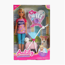 Лялька 99263 (36/2) улюбленець, коляска, аксесуари, в коробці