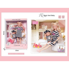 Лялька A 783-3 (36/2) висота 30 см, немовля, зйомне взуття, іграшка, в коробці