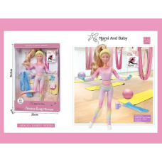 Лялька A 792-3 (48/2) висота 30 см, зйомне взуття, аксесуари, в коробці