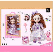 Лялька A 924 D (24/2) висота: 30 см, шарнірні суглоби, імітація скляних очей, аксесуари, в коробці