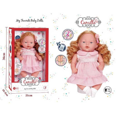 Лялька DH 2362 B (24/2) м’якотіла, гумова, музичний чіп, висота 33 см, в коробці