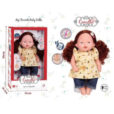 Лялька DH 2362 C (24/2) м’якотіла, гумова, музичний чіп, висота 33 см, в коробці