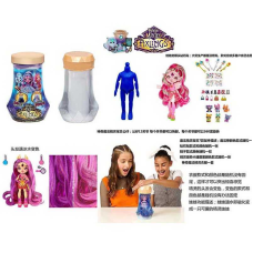 Лялька DK 127 (144/2) 15 см, лялька-сюрприз, шарнірні суглоби, аксесуари, взуття, наліпки, у тубі