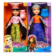 Лялька DK 350 (144/2) 2 види, висота 25.5 см, знімний одяг, шарнірні кінцівки, рюкзак, в коробці