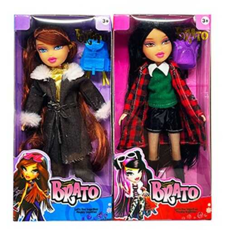 Лялька DK 352 (144/2) 2 види, висота 25.5 см, знімний одяг, шарнірні кінцівки, рюкзак, в коробці Лялька DK 352 (144/2) 2 види, висота 25.5 см, знімний одяг, шарнірні кінцівки, рюкзак, в коробці