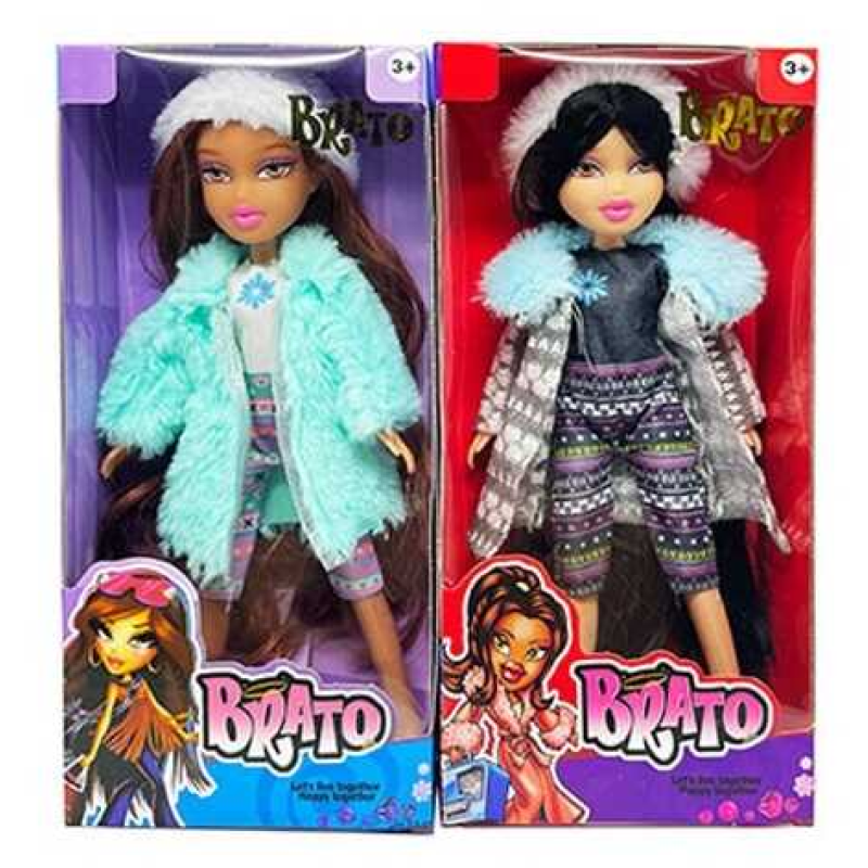 Лялька DK 357 (144/2) 2 види, висота 25.5 см, знімний одяг, шарнірні кінцівки, в коробці