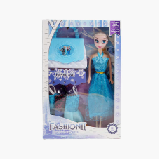 Лялька DX 22 Q4 (84/2) висота 28см, 3 додаткові сукні, сумочка, рухливі кінцівки, гумова голова, в коробці