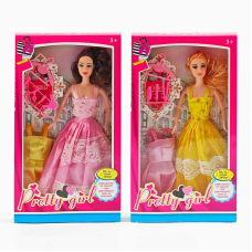 Лялька DYBB 17 (120/2) 2 види, прикраса, плаття, в коробці