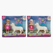 Лялька GN 686-5 (128/2) 2 види, висота: 11,5см, улюбленець, аксесуари, знімний одяг, в коробці