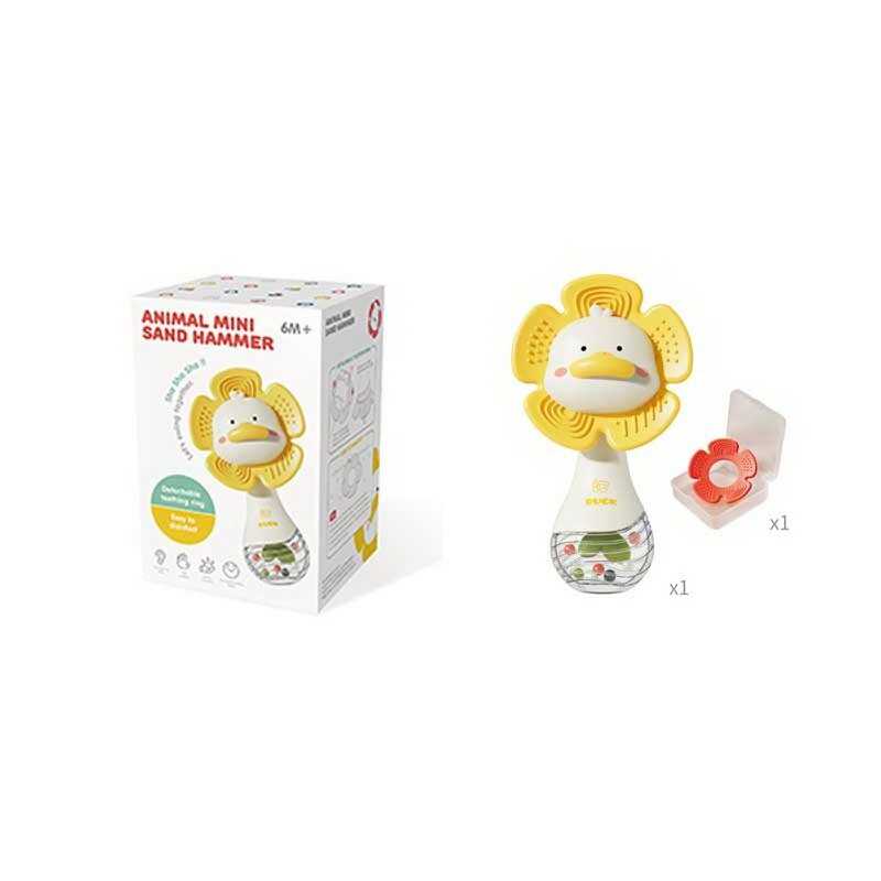 Брязкальце MD 2166/2167 (96) силіконовий прорізувач, в коробці