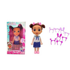 Лялька HBX 22 (240/2) висота - 17 см, щільна гума, у коробці