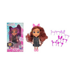 Лялька HBX 23 (240/2) висота - 17 см, щільна гума, у коробці