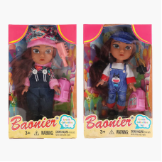 Лялька JJ 8754-48 (192/2) 2 види, 16 см, знімне взуття, аксесуари, в коробці