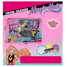 Лялька JJ 9913-3 G (30/2) висота - 30 см, змінює колір волосся, 3 знімні прядки, додатковий одяг, чоботи, гумова голова, аксесуари, в коробці