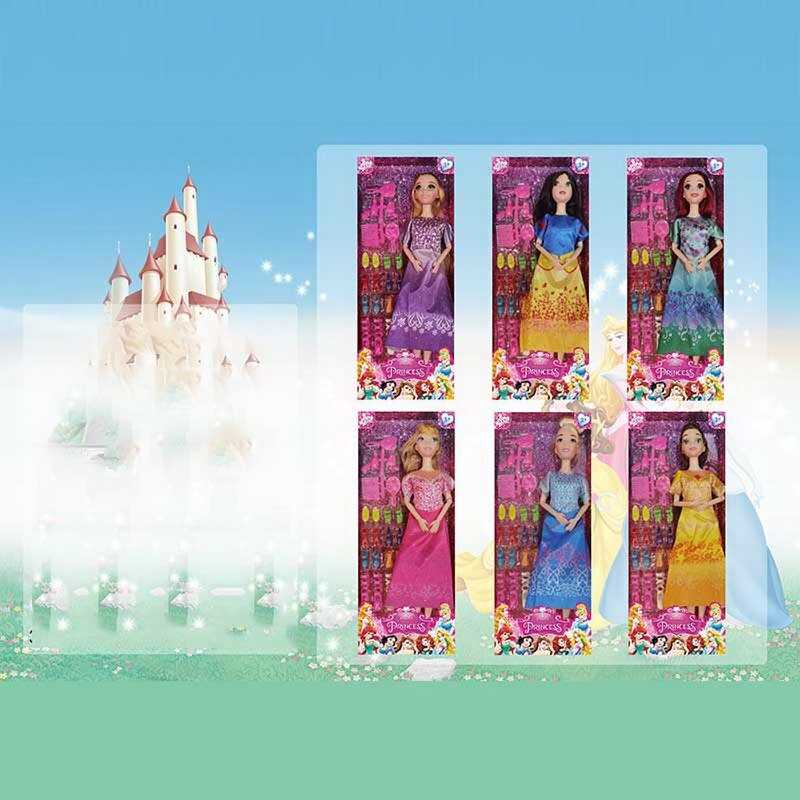 Лялька K 317 A-1 (168/2) принцеса, аксесуари, висота 28 см, в коробці, ВИДАЄТЬСЯ МІКС ВИДІВ Лялька K 317 A-1 (168/2) принцеса, аксесуари, висота 28 см, в коробці, ВИДАЄТЬСЯ МІКС ВИДІВ