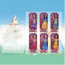 Лялька K 317 B-1 (168/2) принцеса, аксесуари, висота 28 см, в коробці, ВИДАЄТЬСЯ МІКС ВИДІВ