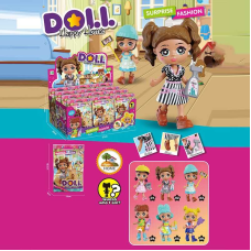 Лялька KZ 9010 (36/2) ЦІНА ЗА 12 ШТУК В БЛОЦІ, середня висота ляльки 9 см, аксесуари, рухомі кінцівки, в коробці