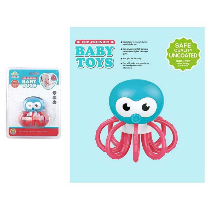 Брязкальце SL 84801-58 (144/4) “Восьминіг”, на листі