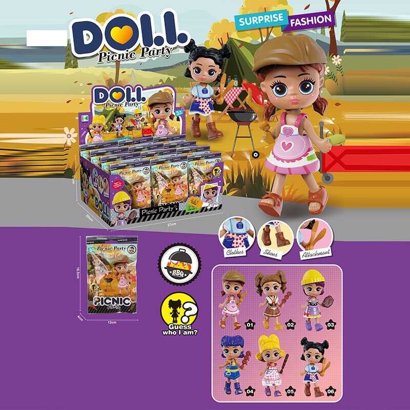 Лялька KZ 9013 (36/2) ЦІНА ЗА 12 ШТУК В БЛОЦІ, середня висота ляльки 9 см, аксесуари, рухомі кінцівки, в коробці Лялька KZ 9013 (36/2) ЦІНА ЗА 12 ШТУК В БЛОЦІ, середня висота ляльки 9 см, аксесуари, рухомі кінцівки, в коробці