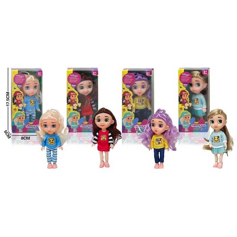 Лялька LK 1437 (360) 4 види, висота - 16 см, в коробці, ВИДАЄТЬСЯ ТІЛЬКИ МІКС ВИДІВ Лялька LK 1437 (360) 4 види, висота - 16 см, в коробці, ВИДАЄТЬСЯ ТІЛЬКИ МІКС ВИДІВ