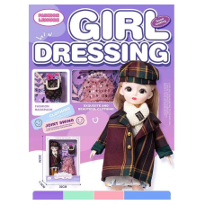 Лялька Q-A 36 (72/2) висота - 30 см, тіло — пластик, голова — гума, шарнірні з’єднання суглобів, знімне взуття, змінний одяг, аксесуари,  в коробці