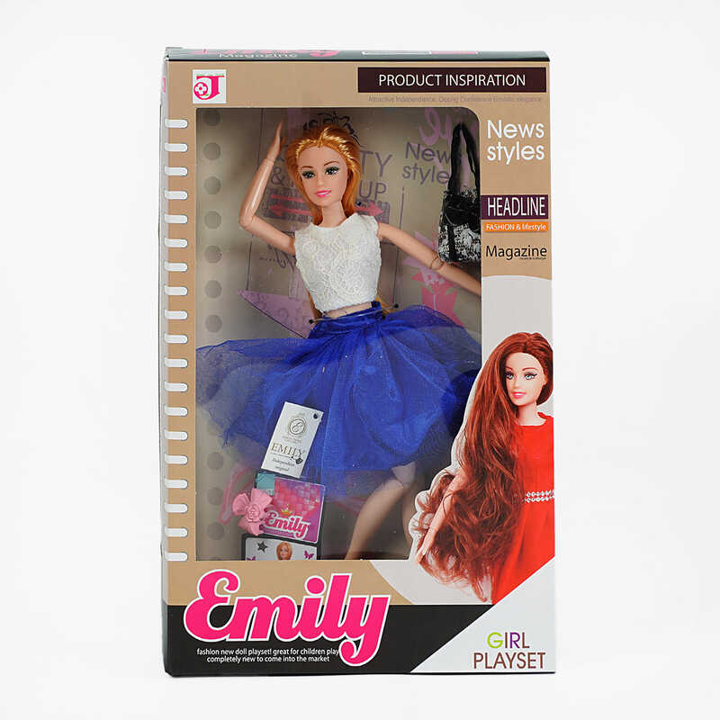 Лялька QJ 062 C (48/2) 30 см, знімне взуття, аксесуари, в коробці Лялька QJ 062 C (48/2) 30 см, знімне взуття, аксесуари, в коробці