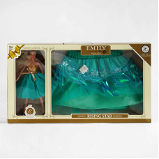 Лялька QJ 069 C (12) висота 30 см, спідничка для дівчинки у наборі, в коробці