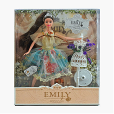 Лялька QJ 078 A (48/2) діадема, манекен, висота 30 см, в коробці