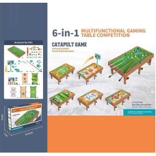 Ігровий стіл “6в1“ 777-568 (24) більярд, хокей, футбол, боулінг, гольф, баскетбол, в коробці