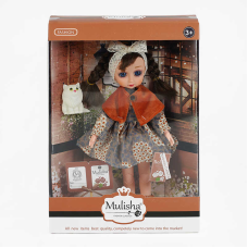 Лялька QJ 105 C (48/2) висота 30 см, пов“язка на голову, улюбленець, в коробці