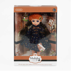 Лялька QJ 105 D (48/2) висота 30 см, капелюшок, улюбленець, в коробці