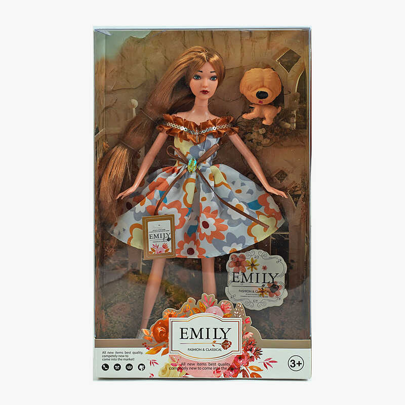 Лялька QJ 127 (72/2) висота 30 см, вихованець, в коробці Лялька QJ 127 (72/2) висота 30 см, вихованець, в коробці