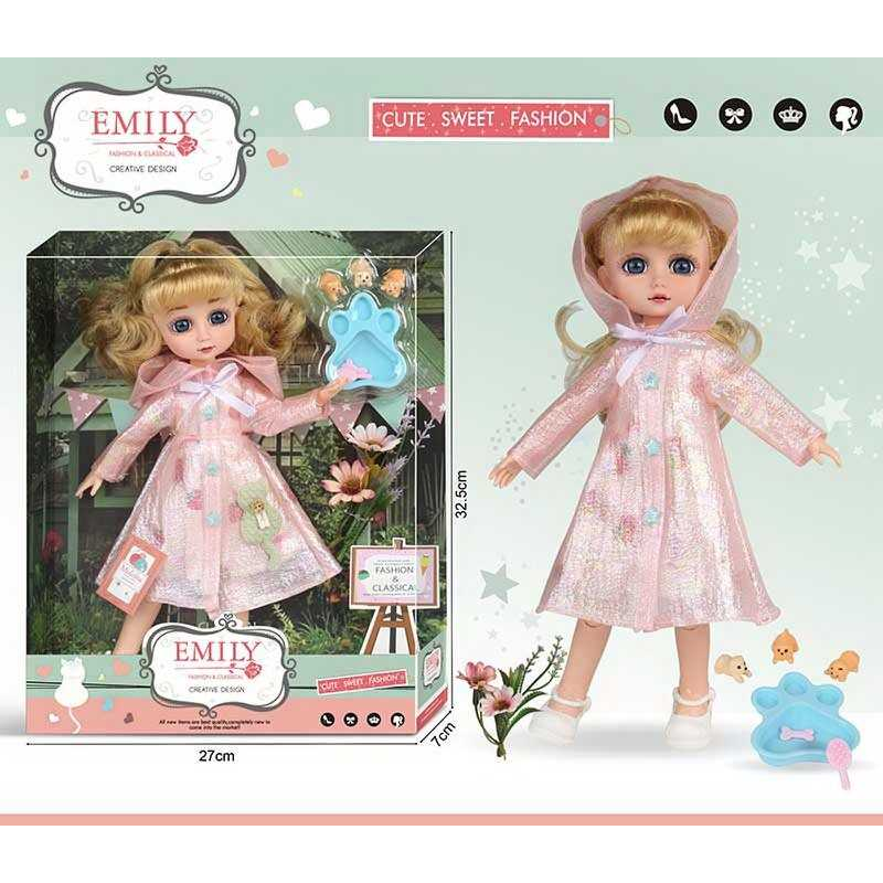 Лялька QJ 136 (48/2) вихованці, аксесуари, в коробці Лялька QJ 136 (48/2) вихованці, аксесуари, в коробці