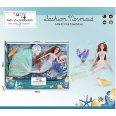 Лялька QJ 137 A (36/2) “Русалонька“, висота 30 см, фігурка морського мешканця, у коробці