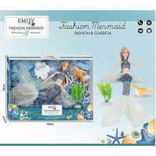 Лялька QJ 137 D (36/2) “Русалонька“, висота 30 см, фігурка морського мешканця, у коробці