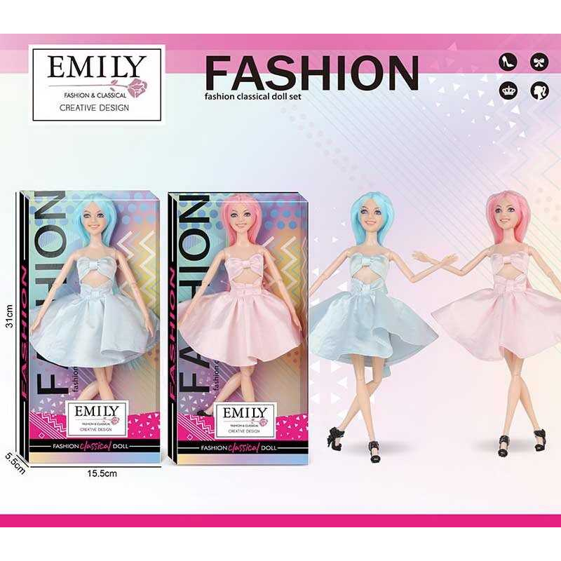 Лялька QJ 139 D (96/2) 2 види, висота 30 см, в коробці Лялька QJ 139 D (96/2) 2 види, висота 30 см, в коробці