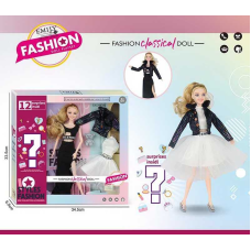 Лялька QJ 145 A (36/2) висота 30 см, додатковий одяг, аксесуари-сюрприз, в коробці